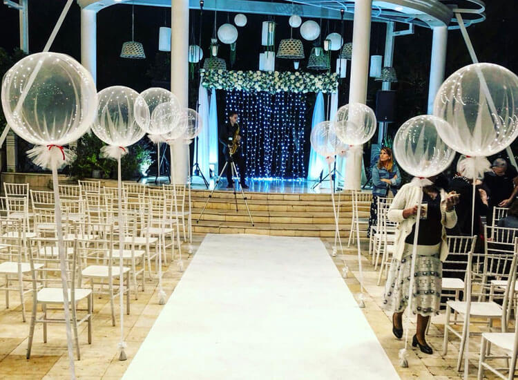 בלונים לחתונה