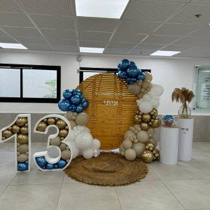 קיר צילום לבר מצווה