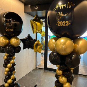 בלונים לאירוע חברה לשנה חדשה