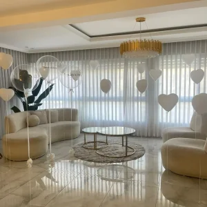 בלוני בועה שקופים לחתונה - עיצוב אישי ואלגנטי